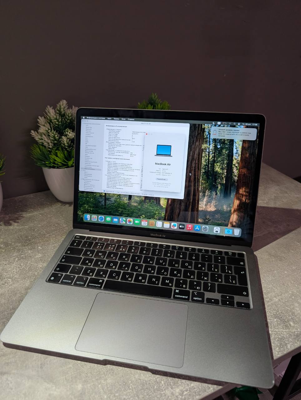 Apple MacBook Air 13" М1/16/256 SSD — фото 1